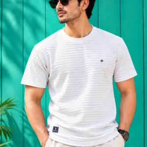 Striped Casual Shirt – Pink & Mint